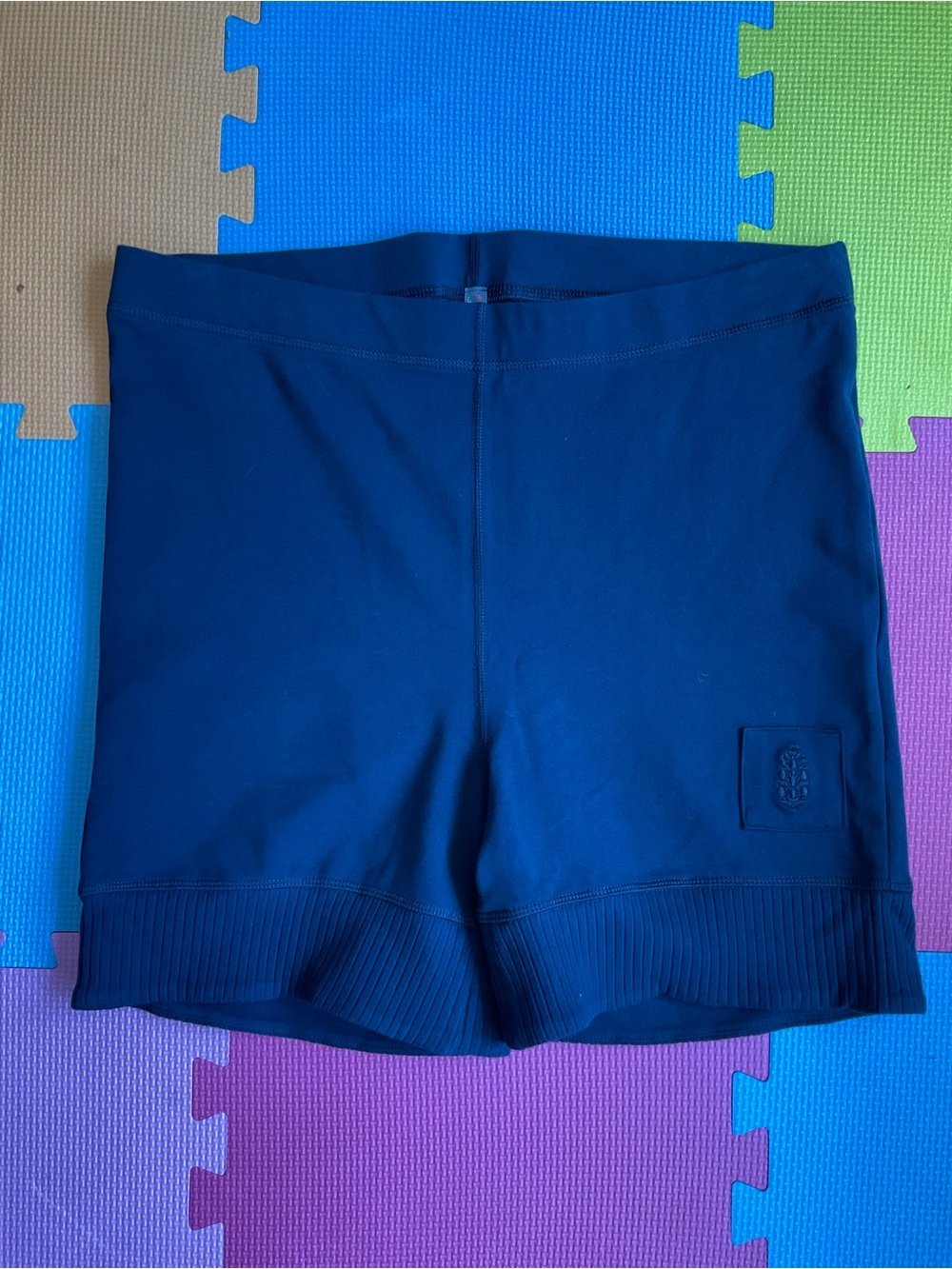 🏋🏼‍♀️Free People Movement Navy Performance Shorts Size XL